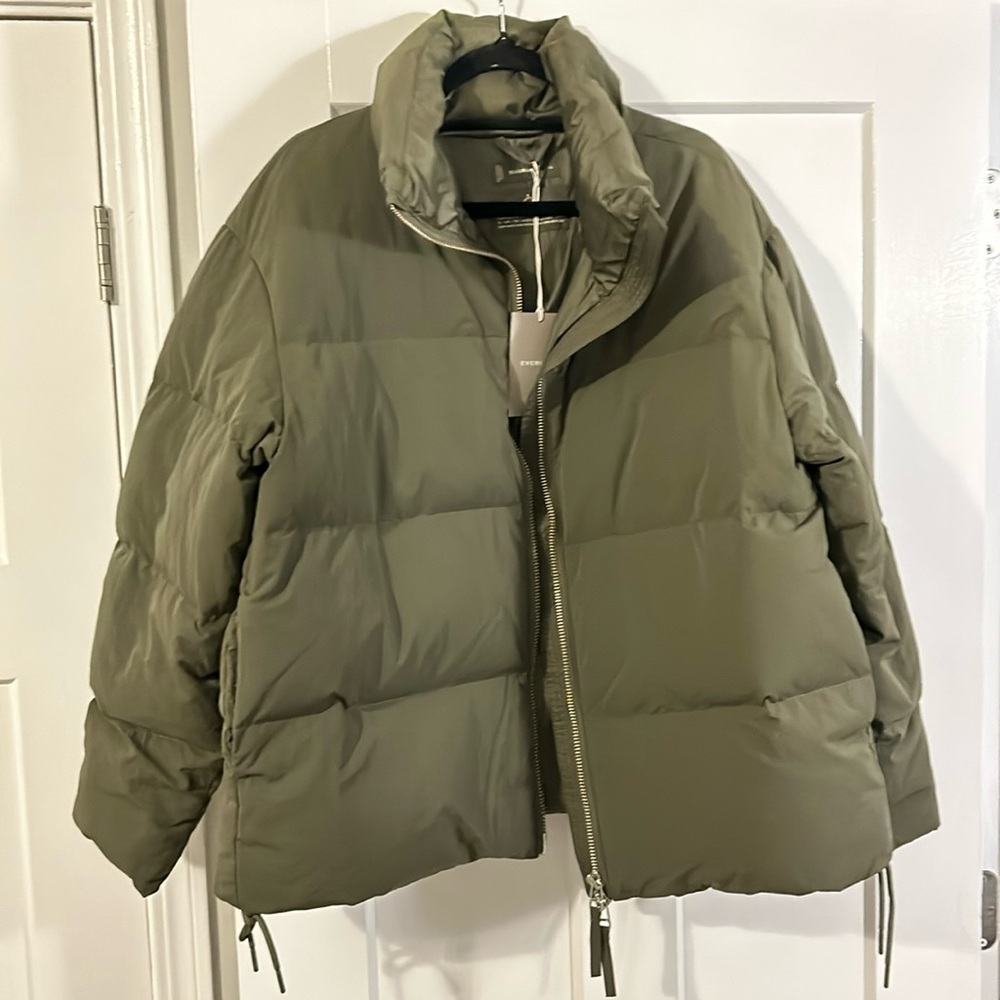 Everlane Puffer Bomber Coat
